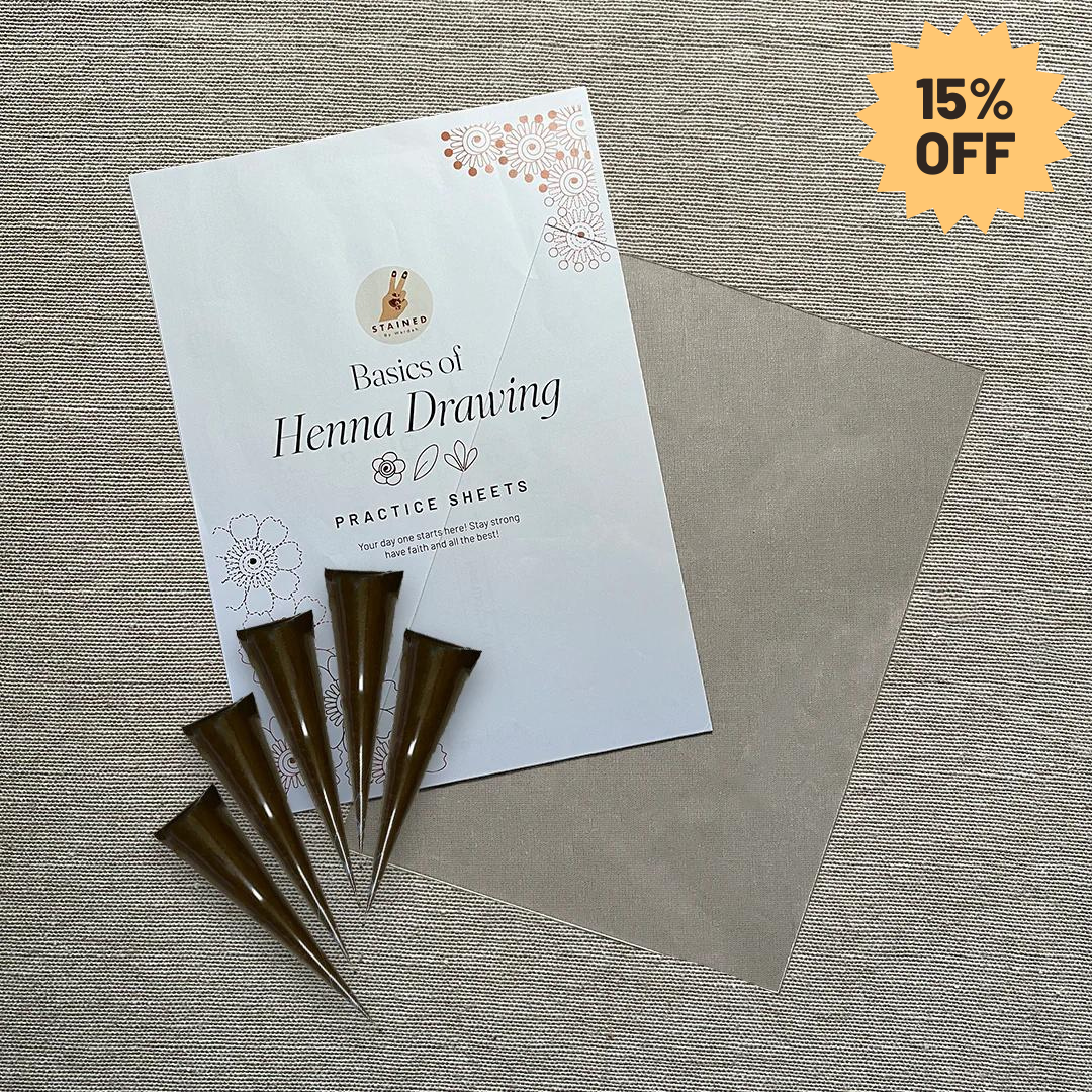 Basics of Henna Drawing Set