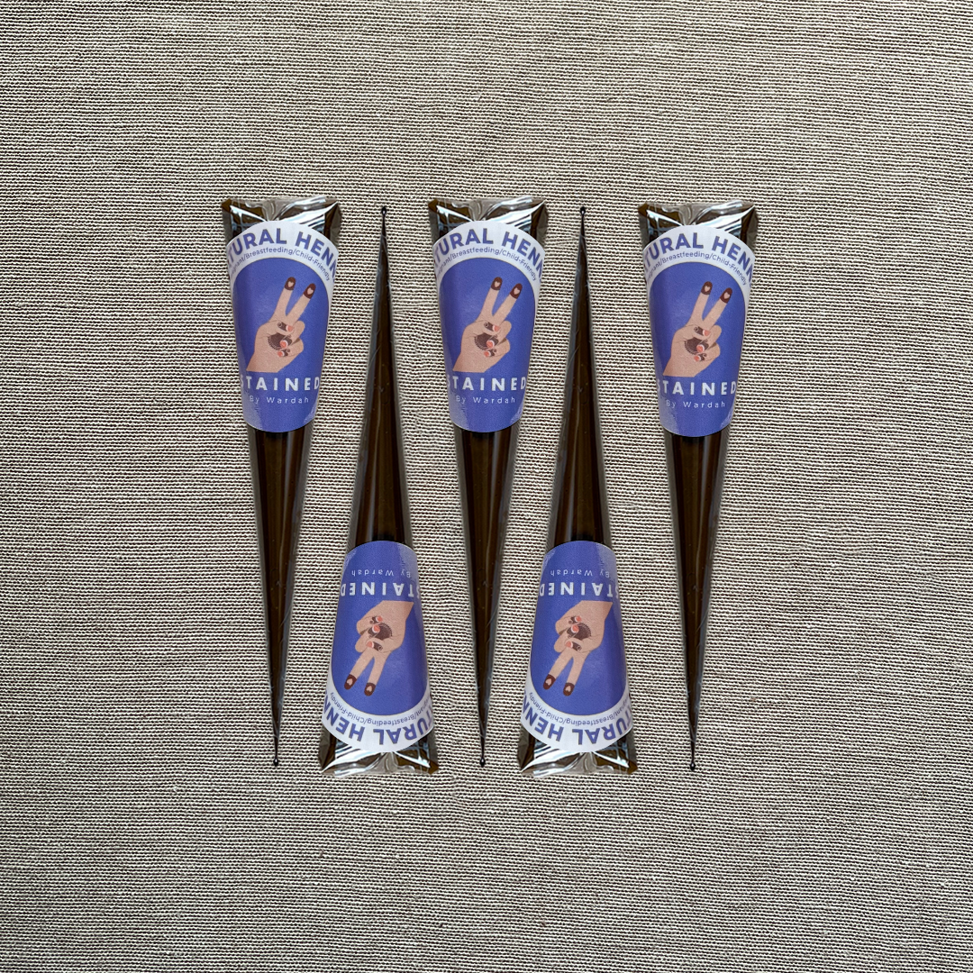 Natural Henna Cones (Pregnant/ Breastfeeding/ Child-Friendly)