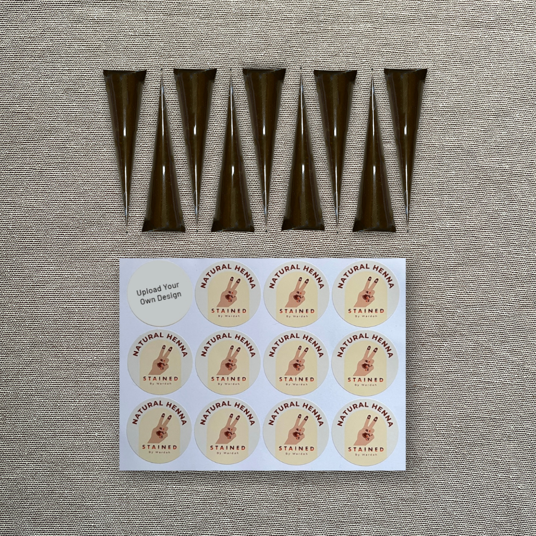 Unlabelled Cones + Stickers Set