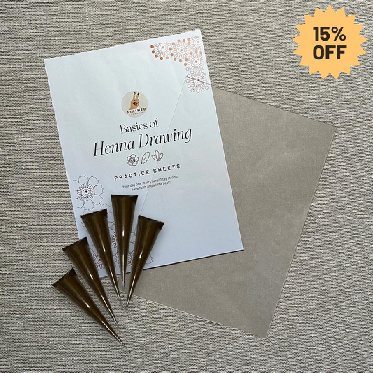 Basics of Henna Drawing Set