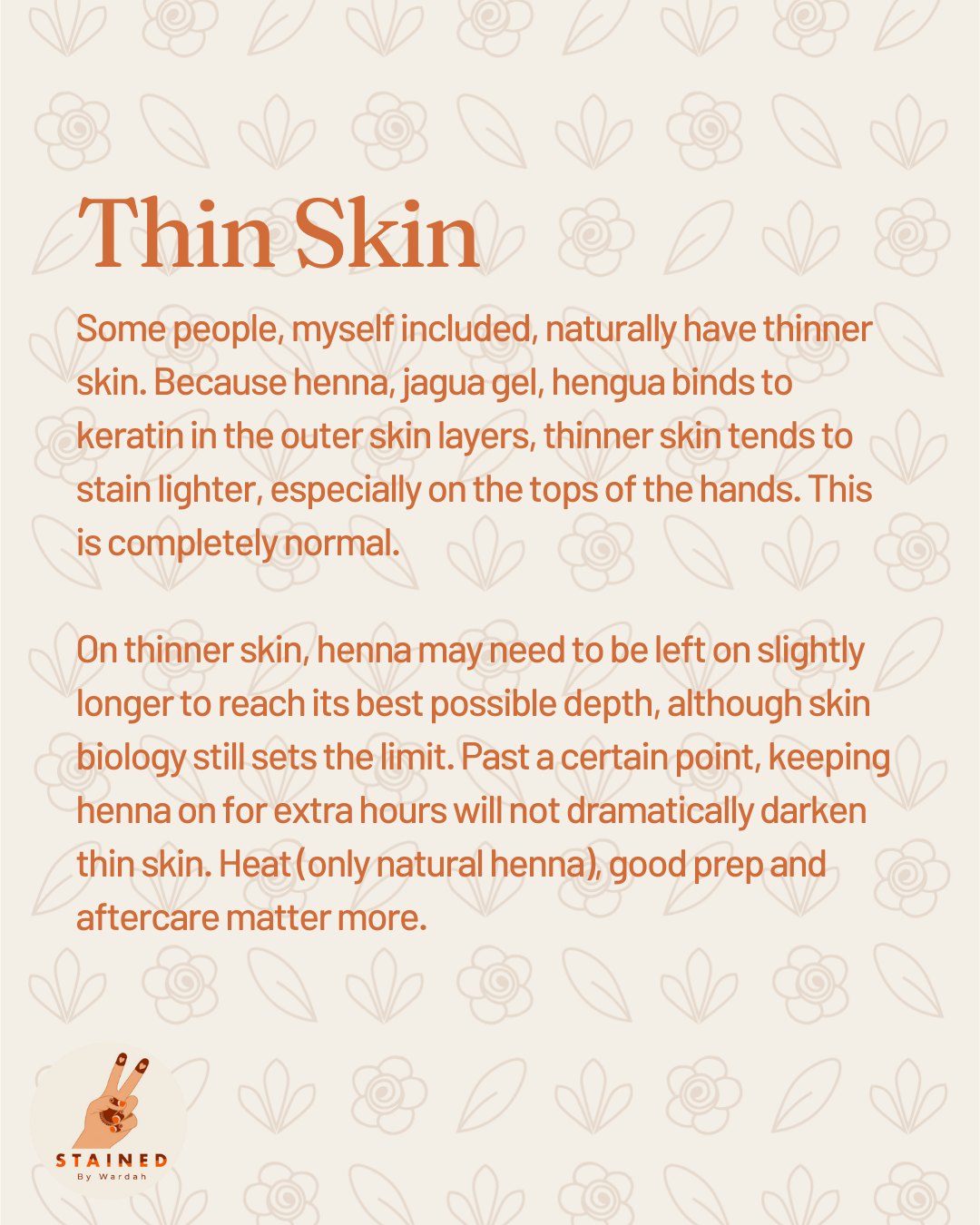 Casual Henna: Simple Package