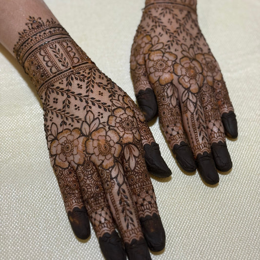 Back Hands Only: Intricate Above Wrist