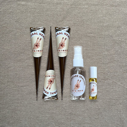 Natural Henna Essentials Set